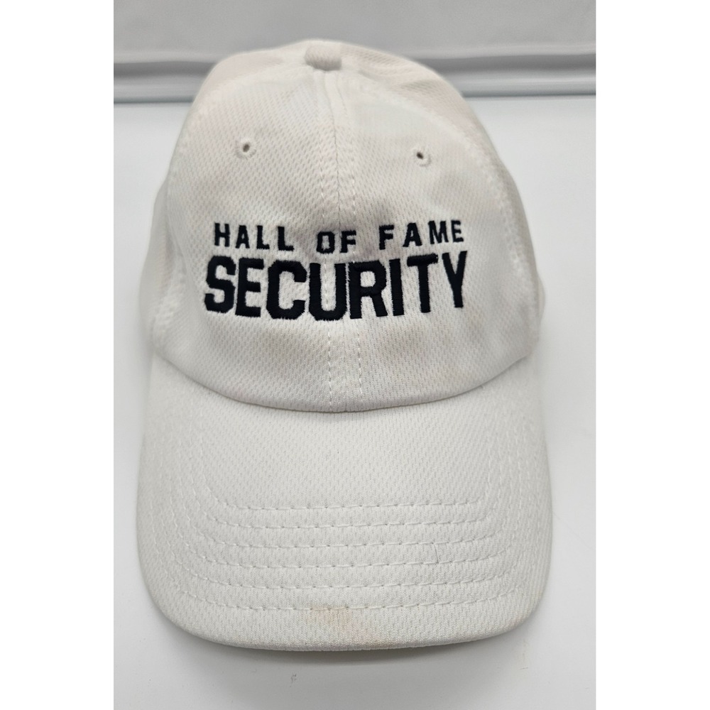 Otto Cool Comfort White‎ Hall of Fame Security Embroidered Hat 18-1042 Mens OSFM